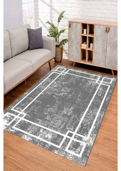 Dijital Kaymaz Taban Yıkanabilir Renkli Salon Halısı Mutfak Halısı Yolluk ND-SD-598
