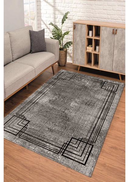 Dijital Kaymaz Taban Yıkanabilir Renkli Salon Halısı Mutfak Halısı Yolluk ND-SD-1134