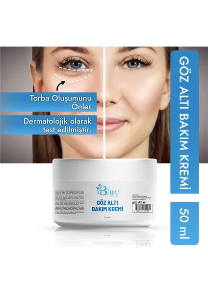 Skin Care Göz Altı Morluk ve Torbalanma Karşıtı Göz Kremi 50 ml Tüm Cilt Tipleri