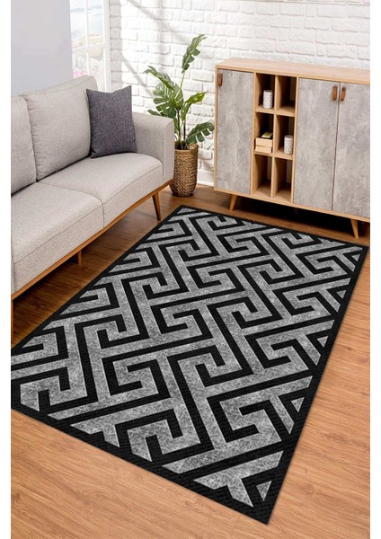Dijital Kaymaz Taban Yıkanabilir Renkli Salon Halısı Mutfak Halısı Yolluk ND-SD-898