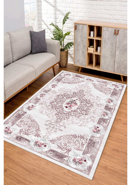 Dijital Kaymaz Taban Yıkanabilir Renkli Salon Halısı Mutfak Halısı Yolluk ND-SD-626