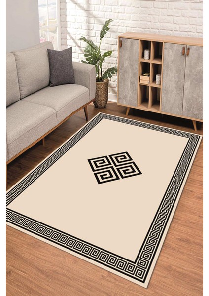 Dijital Kaymaz Taban Yıkanabilir Renkli Salon Halısı Mutfak Halısı Yolluk ND-SD-615