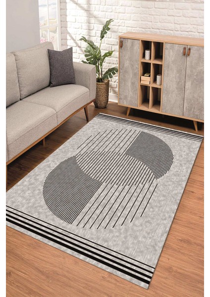 Dijital Kaymaz Taban Yıkanabilir Renkli Salon Halısı Mutfak Halısı Yolluk ND-SD-1161