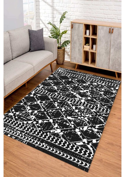 Dijital Kaymaz Taban Yıkanabilir Renkli Salon Halısı Mutfak Halısı Yolluk ND-SD-925