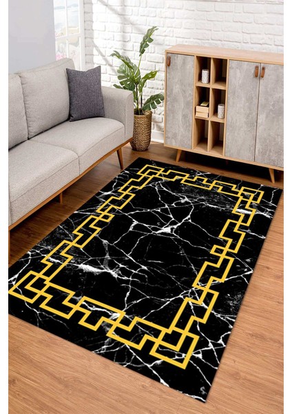 Dijital Kaymaz Taban Yıkanabilir Renkli Salon Halısı Mutfak Halısı Yolluk ND-SD-589