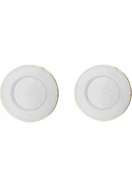 Dokulu Altın Rim Supla 33CM 2'li