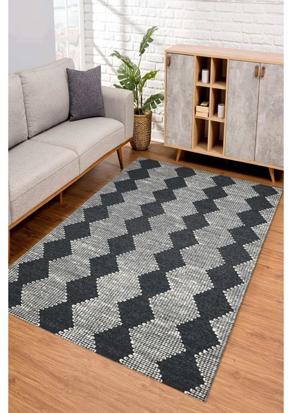 Dijital Kaymaz Taban Yıkanabilir Renkli Salon Halısı Mutfak Halısı Yolluk Nd-Sm-12