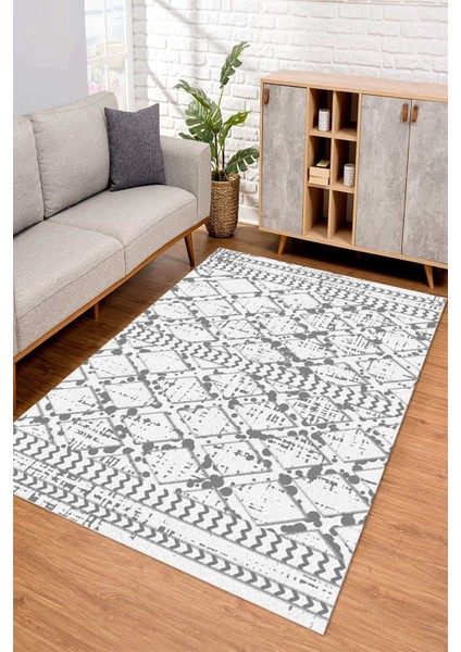 Dijital Kaymaz Taban Yıkanabilir Renkli Salon Halısı Mutfak Halısı Yolluk ND-SD-924