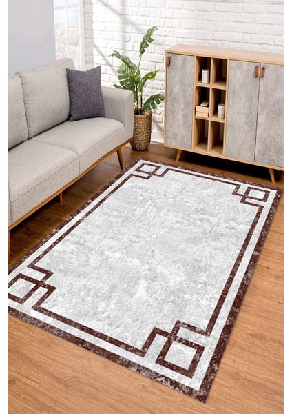 Dijital Kaymaz Taban Yıkanabilir Renkli Salon Halısı Mutfak Halısı Yolluk ND-SD-1204