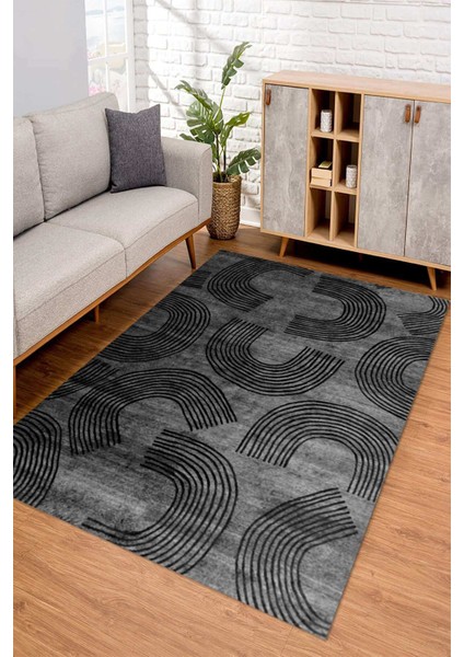 Dijital Kaymaz Taban Yıkanabilir Renkli Salon Halısı Mutfak Halısı Yolluk ND-SD-849