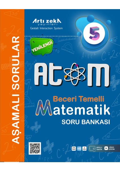 5. Sınıf Matematik Atom Beceri Temelli Aşamalı Sorular