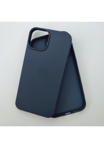 iPhone 14 Plus (6.7) Uyumlu Lansman Içi Kadife Silikon Kılıf