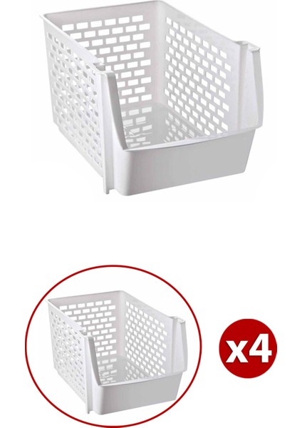 Dolap Içi Organizer Banyo Mutfak Tezgah Altı Buzdolabı Içi Düzenleyici Sebze Meyve Sepeti 4 Adet fiyatları