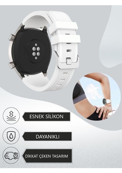 Huawei Gt / Gt2 / Gt2 Pro / Gt3 / Gt 3 Pro -Honor Magic Watch 2 46MM -Samsung Gear Watch 46MM Silikon Kordon fiyatları