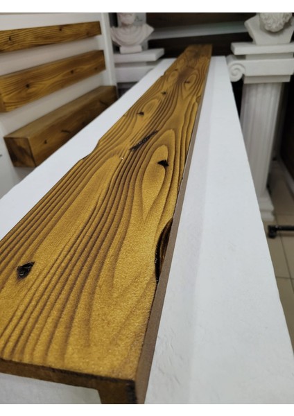Ahşap Görünümlü Strafor 13,5x4 cm Açık Meşe Renkli (1 Metre)