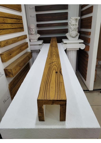 Ahşap Görünümlü Strafor 9x9 cm Açık Meşe Renkli (1 Metre) modelleri