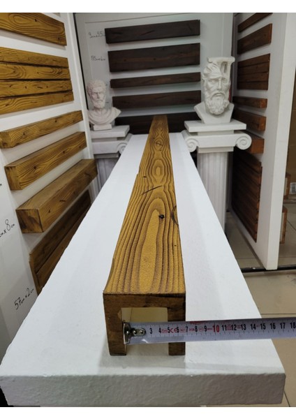 Ahşap Görünümlü Strafor 9x9 cm Açık Meşe Renkli (1 Metre) indirimleri