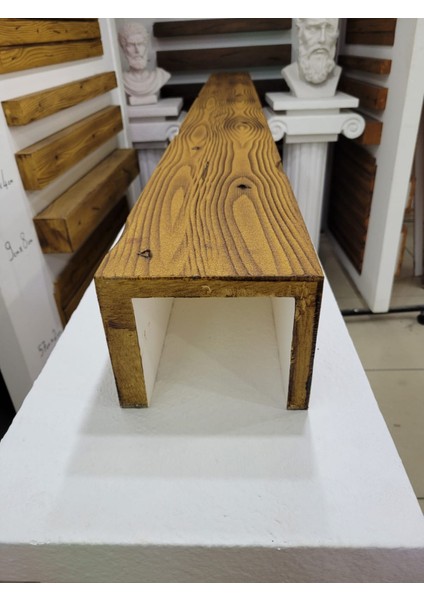 Ahşap Görünümlü Strafor 17X13,5 cm Açık Meşe Renkli (1 Metre)