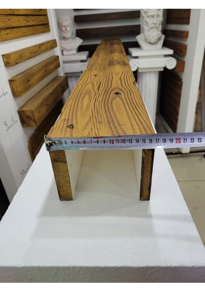 Ahşap Görünümlü Strafor 17X13,5 cm Açık Meşe Renkli (1 Metre)