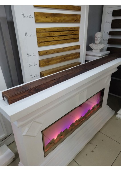 Ahşap Görünümlü Strafor 9x5 cm Ceviz Renkli (1 Metre) fiyatları