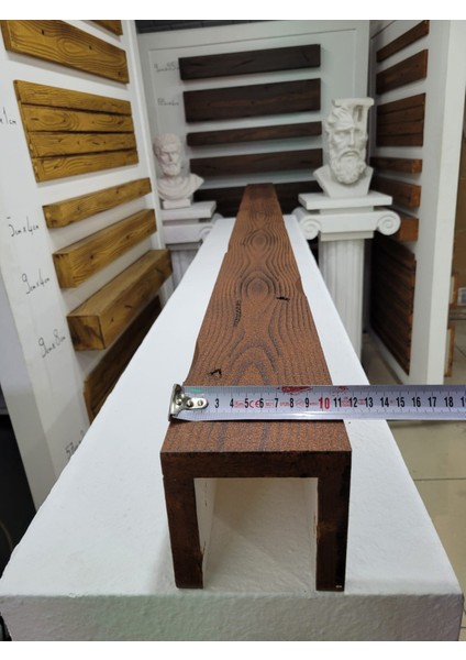 Ahşap Görünümlü Strafor 11X11 cm Meşe Renkli (1 Metre)