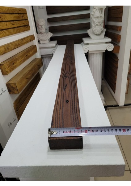 Ahşap Görünümlü Strafor 9x4 cm Ceviz Renkli (1 Metre) fiyatları