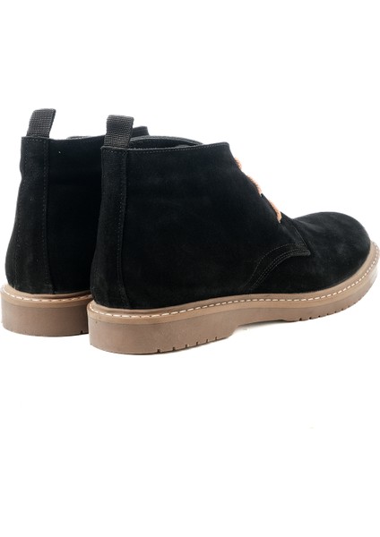 Erkek Bot KA-BC10801 Casual John May Siyah Süet+Taba Bambi fırsatları