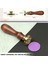 2 Pcs Dıy Pirinç Kafa Harf Sızdırmazlık Balmumu Damgası Ahşap Kolu (Yurt Dışından) 3