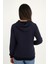 Kapüşonlu Lacivert Sweatshirt 5