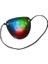 2 Adet Light Up Pırates Eye Patch LED Light LED Işıklı Korsan Göz Bandı Işıklı Korsan Bandı Yılbaşı Parti Işıkları 2