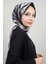Luxer Desenli Rayon Eşarp - Desen-37 - Renk-01 1
