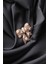 Broş Harf Simge Otantık Desenli Bronz Kristal Taşli 1