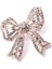 Broş Harf Simge Otantık Desenli Bronz Kristal Taşli 2
