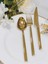 Stayle Gold Titanyum 60 Parça (Çay Kaşıksız) 12 Kişilik Çatal Kaşık Seti 1