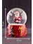 Yılbaşı Süsü Noel Baba Merry Christmas Tasarımlı 9 cm Orta Boy Işıklı Kar Küresi 1b 2