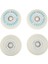 4 Adet Satırda Paten Tekerleği Paten Patenleri Hokey Paten Paten 80 mm. Mavi (Yurt Dışından) 1