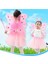 LED Işık Kelebek Kanatları Kız Çocuk Kostüm - Pembe (Yurt Dışından) 2