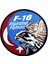 Seyhan Askeri Malzeme F16 Fighting Falcon Askeri Patch Yama Havacı Peç- Peç 1