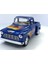 1955 Chevy Stepside Pick-Up (Alev Desenli)-Çek Bırak 5ınch. Lisanslı Model Araba, Oyuncak 1