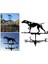 Weather Vane Profesyonel Siyah Hound Ev Bahçesi Pay (Yurt Dışından) 5