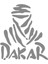 Dakar Sticker 25 cm Gri 1