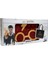 Harry Potter Gözlük Bez Çanta Gabardin Bordo 2