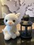 Beyaz Kedi Peluş Oyuncak 28CM 1