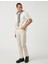 Basic Gabardin Pantolon Slim Fit Düğme Detaylı Cepli 1