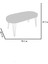 Louca Bench, Kırık Beyaz Gold 5