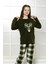 Kışlık Anne Kız Pijama Takımı - Kadın Kombin Pijama Takımı- Tek Ürün 4