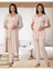 Kadın Lohusa Hamile Pijama Takımı ve Sabahlık Set 8024 1