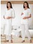 Kadın Lohusa Hamile Pijama Takımı ve Sabahlık Set 8024 1