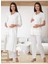 Kadın Lohusa Hamile Pijama Takımı ve Sabahlık Set 8024 1