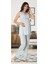 Kadın Mavi Hamile Lohusa Pijama Takımı 8032 1